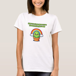 Nurturing New Life Every Single Day Botanical Fan T-Shirt