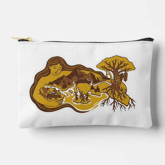 Nusa Ina (Mother Island) Accessory Pouch (Front)