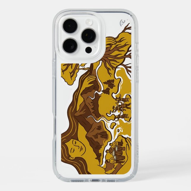 Nusa Ina (Mother Island) Speck iPhone Case (Front)
