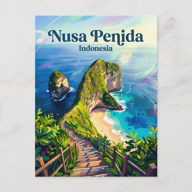 Nusa Penida Indonesia Postcard (Front)