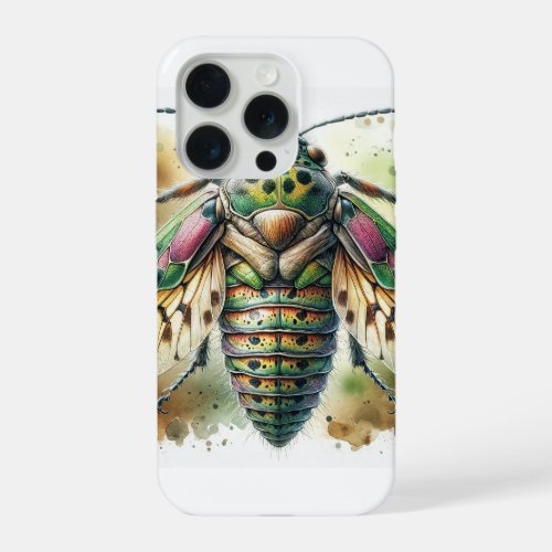 Nusalala Dorsal View IREF770 _ Watercolor iPhone 15 Pro Case