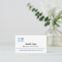 Personalized Nu Skin Business Cards, Printable NuSkin Business Cards