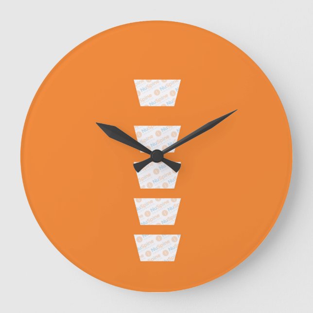 Nuspine Acrylic Wall Clock (Front)