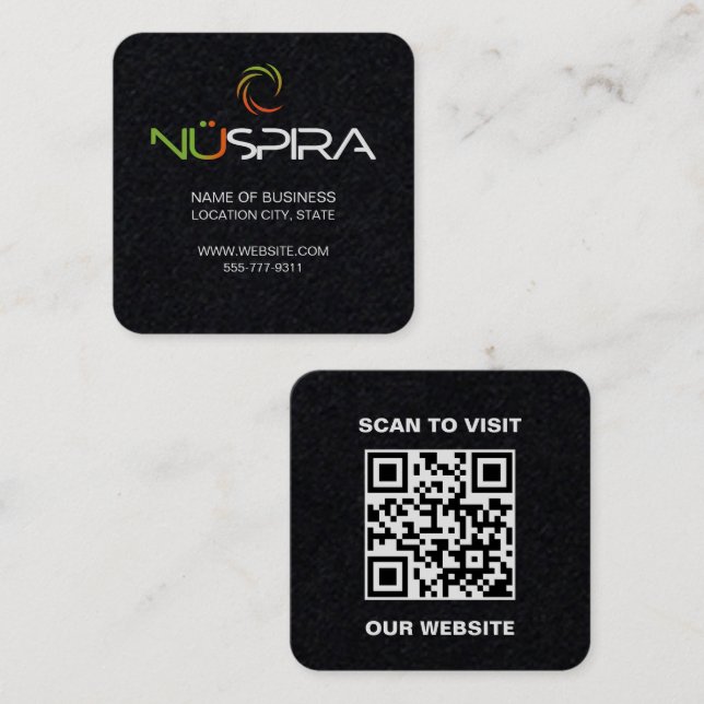 NuSpira Business Card (Front/Back)