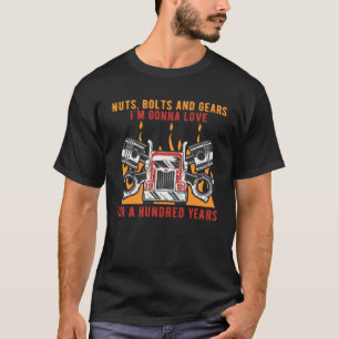 Nut and Bolt  Mechanic Humor Car Repair Car   1 T-Shirt