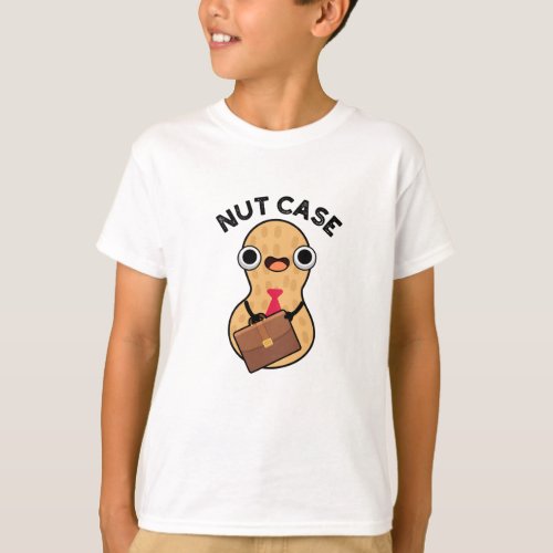 Nut Case Funny Peanut Puns T_Shirt