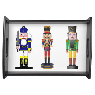 Nut Crackers Serving Tray