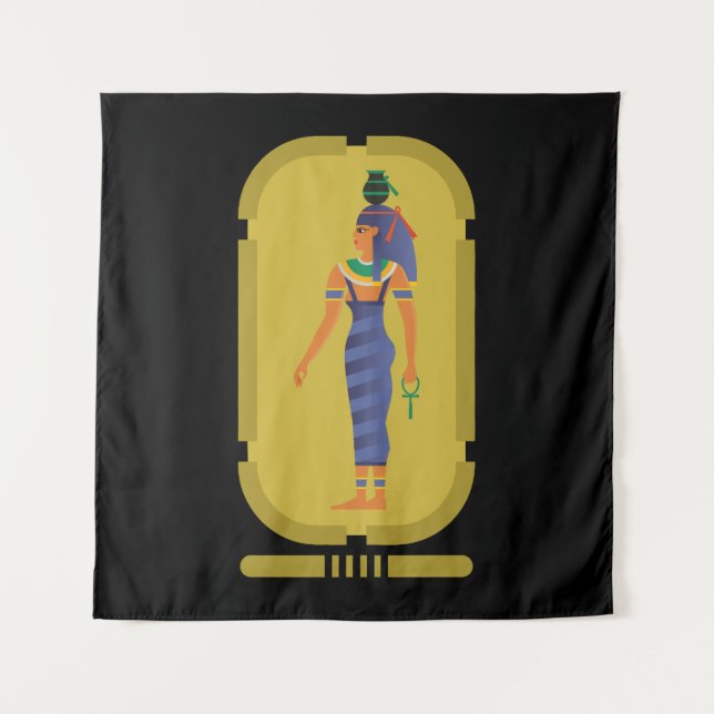 Nut Egyptian Goddess Tapestry (Front)