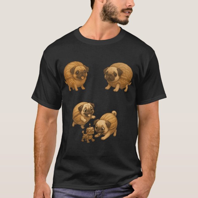 Nut Pug Pack of s (Inspired by Dimension 20: Cloud T-Shirt (Front)