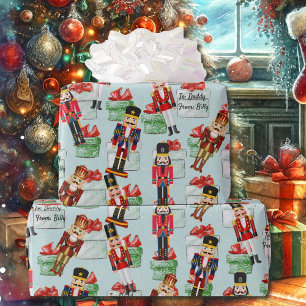 Nutcracker Add To and From Names Wrapping Paper