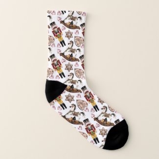 Nutcracker All-Over-Print Socks