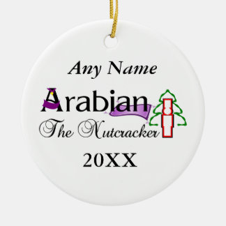 Nutcracker Arabian Ceramic Ornament
