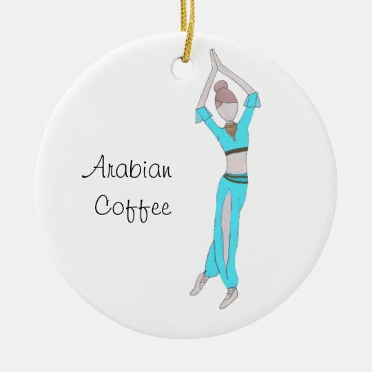 Nutcracker Arabian Coffee Keepsake Ornament