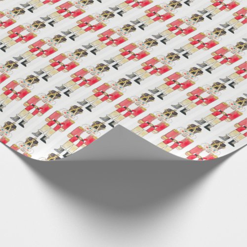 Nutcracker Art for Charity Gift Wrapping Paper