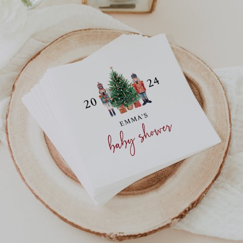 Nutcracker Baby Napkins