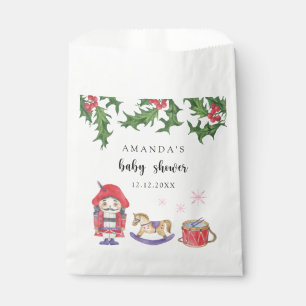 Nutcracker Baby Shower Favor Bag