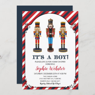 Nutcracker Baby Shower Invitation