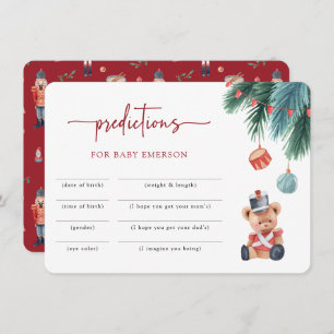 Nutcracker Baby Shower Invitation