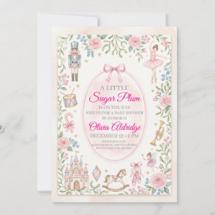 Nutcracker Baby Shower Invitation