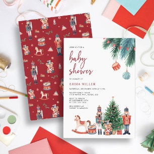Nutcracker Baby Shower Invitation