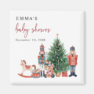 Nutcracker Baby Shower Magnet