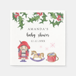 Nutcracker Baby Shower Napkins