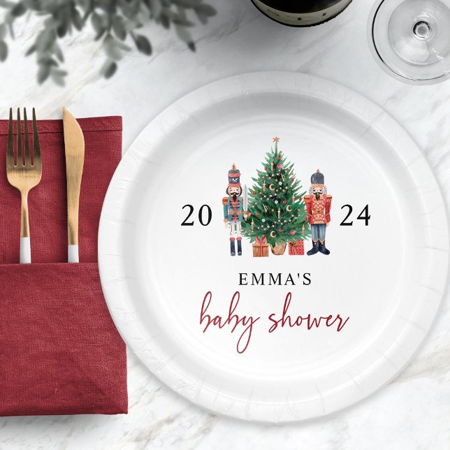 Nutcracker Baby Shower Paper Plates (Nutcracker Baby Shower Paper Plates
)