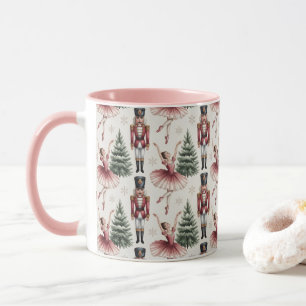 Nutcracker Ballerina ballet dancer christmas tree Mug