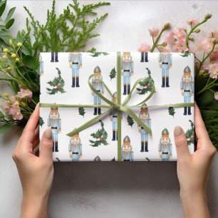 Nutcracker Ballerina Christmas Wrapping Paper