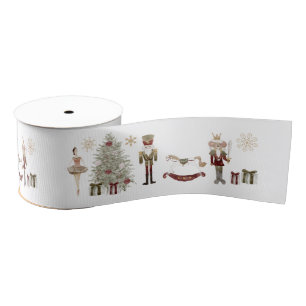 Nutcracker Ballerina Grosgrain Ribbon