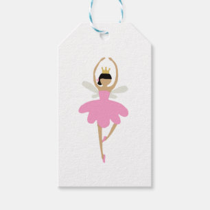 Nutcracker Ballerina Illustration Design Classic Gift Tags
