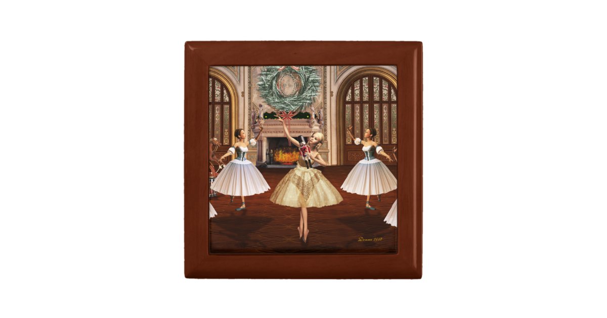 Nutcracker Ballerinas Keepsake Jewelry Box Zazzle