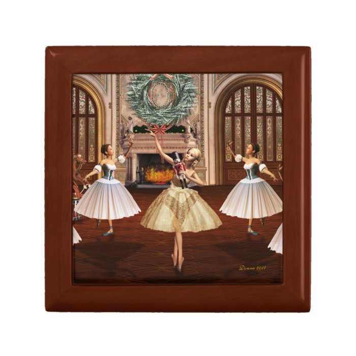 Nutcracker Ballerinas Keepsake Jewelry Box Zazzle