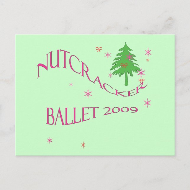 Nutcracker Ballet 2009 Postcard (Front)
