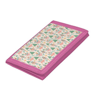 Nutcracker Ballet and Fairies on Cream Background Tri-fold Wallet