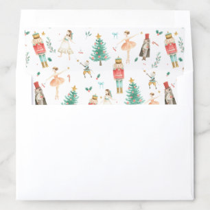 Nutcracker Ballet Ballerina Mouse King Envelope Liner