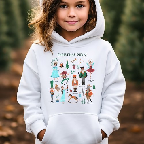 Nutcracker Ballet characters Christmas Hoodie