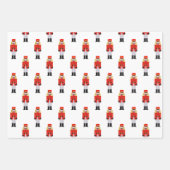 Nutcracker Ballet Characters Christmas Wrapping Paper Sheets (Front 2)