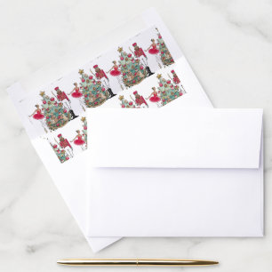 Nutcracker Ballet Christmas Bag Envelope Liner