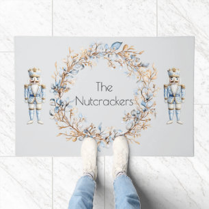 Nutcracker Ballet Christmas Doormat