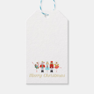 Nutcracker Ballet Christmas Gift Tags
