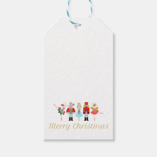 Nutcracker Ballet Christmas Gift Tags