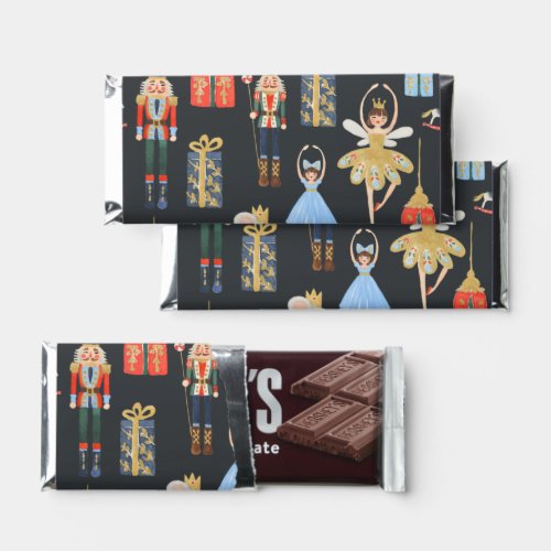 Nutcracker Ballet Christmas Holiday  Hershey Bar Favors