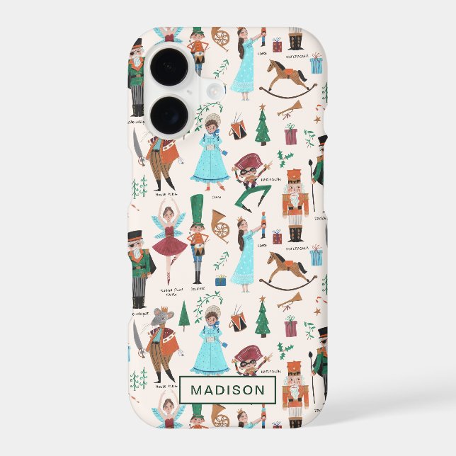 Nutcracker Ballet | Christmas Holiday | Iphone Case (Back)