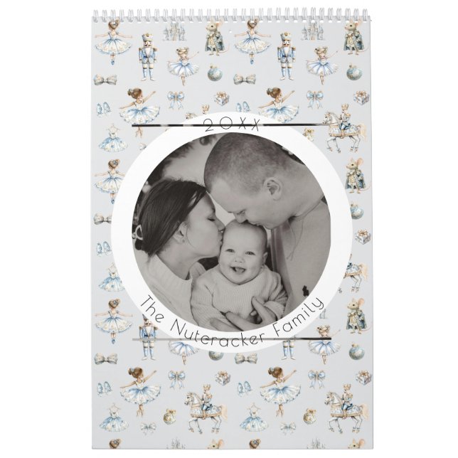 Nutcracker Ballet Christmas Photo Calendar (Cover)