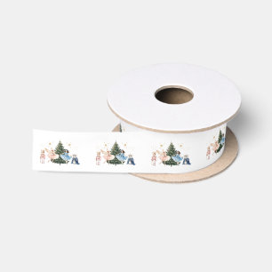 Nutcracker Ballet Christmas  Satin Ribbon