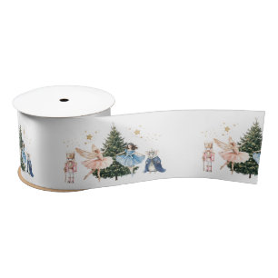 Nutcracker Ballet Christmas Satin Ribbon
