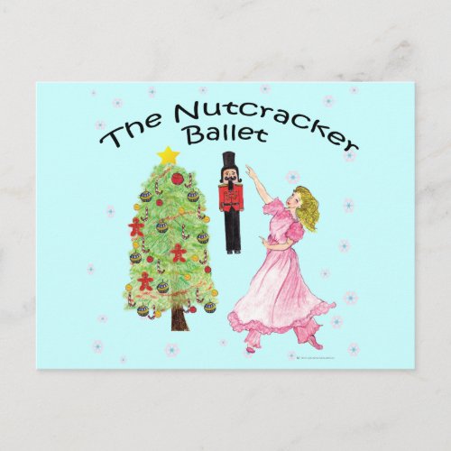 Nutcracker Ballet Classic 09 Postcard