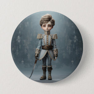 Nutcracker Ballet Fashion-Cavalier Prince Button