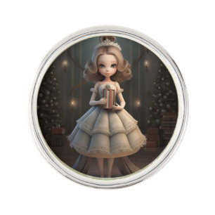 Nutcracker Ballet Fashion Clara Lapel Pin